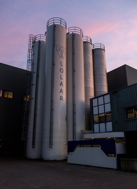 Silos for the storage of PP granules