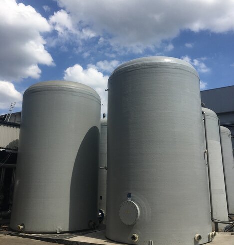 Foodgrade rinse water tanks